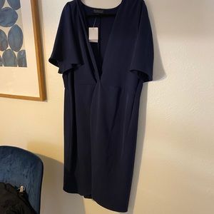 Eloquii navy blue dress